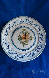 piatto vintage  ceramica di Grottaglie PATRONELLI