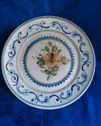 piatto vintage  ceramica di Grottaglie PATRONELLI
