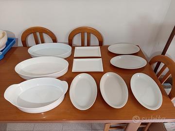 set pirofile in porcellana 
