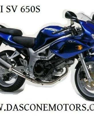 Ricambi Suzuki sv 650 1999 2002