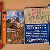 Cartine Tabacco Alto Adige-Belluno.