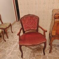 Poltrone Stile Luigi XV 