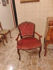 Poltrone Stile Luigi XV 