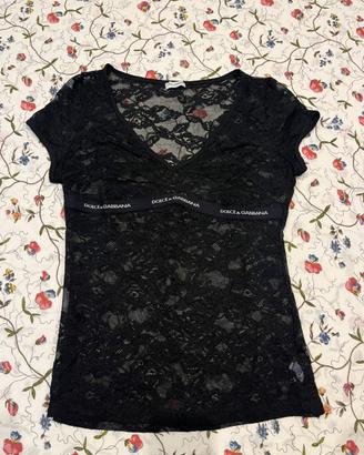 Maglia di pizzo Dolce & Gabbana