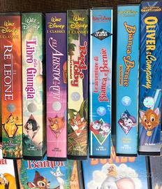 Lotto da 34 VHS i Classici Walt Disney originali