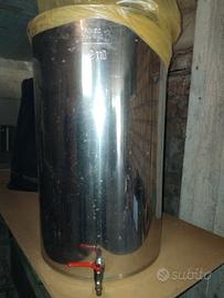 FUSTI acciaio inox.