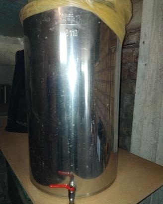 FUSTI acciaio inox.