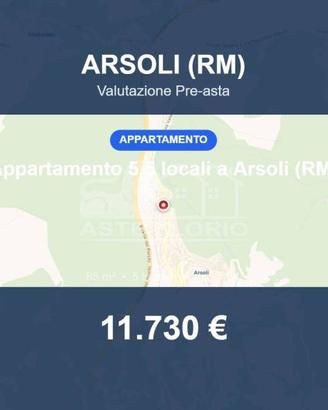 Immobile in asta di 85 m² a Arsoli