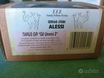 Spargisale- Spargipepe "Gli Unnini 3" ALESSI