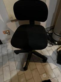 Sedia da ufficio con rotelle