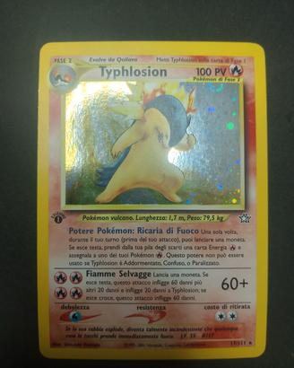 typhlosion neo Genesis italiano 1 edizione 