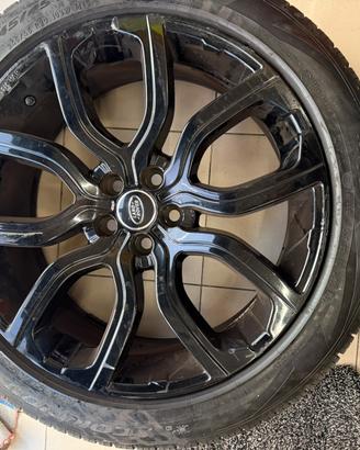 Cerchi in lega gomme da 20 per range rover evoque
