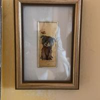 Dipinto a mano su foglio d’oro 24 carati