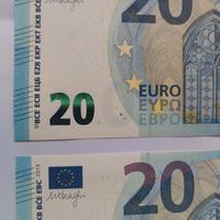 20 euro coppia banconote
