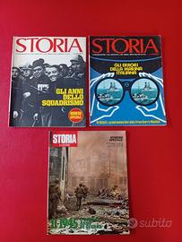Riviste di storia vintage.
