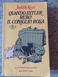 libro QUANDO HITLER RUBO' IL CONIGLIO ROSA