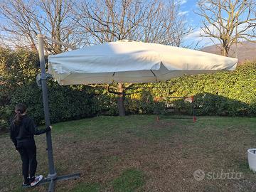 Ombrellone da giardino 3x3