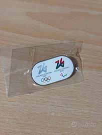 Pin Spilla Milano Cortina 2026 Corporate Olimpiadi