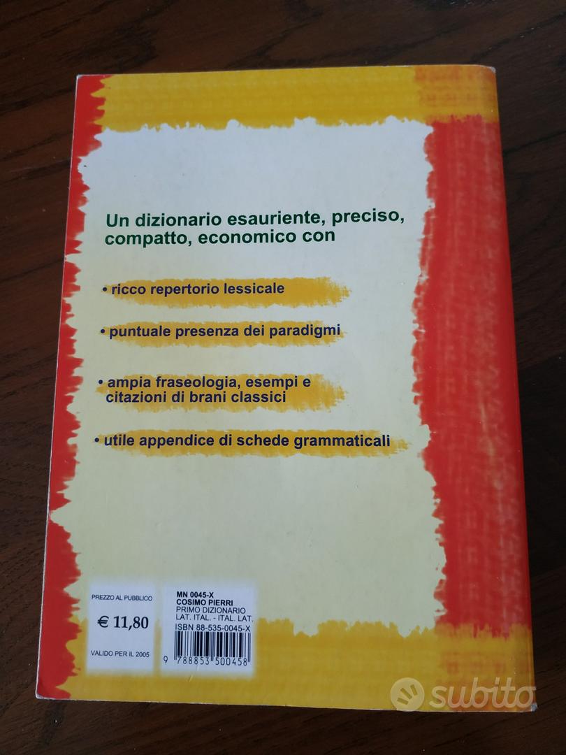 Primo dizionario latino-italiano - Libri e Riviste In vendita a Cuneo