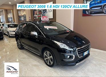 Peugeot 3008 1.6 HDI 120CV **TETTO**PARI AL NUOVO