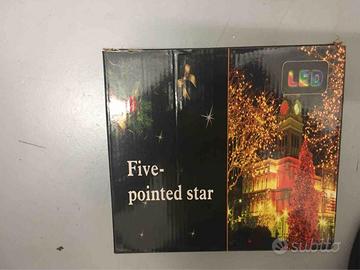 luci led a forma di stella