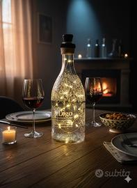 ✨ Magia Pura! Bottiglia Luminosa Personalizzata