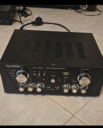 Amplificatore Karaoke Hollywood HVA-5000 USB