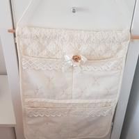 Organizzatore bagno beige 33x44cm