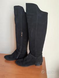 stivali neri camoscio tg 36
