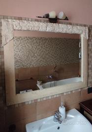 Specchiera con cornice in marmo 