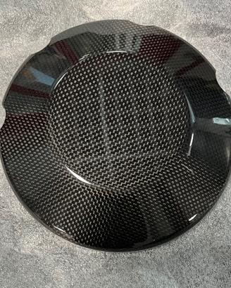 Cover in carbonio per carter frizione Ducati