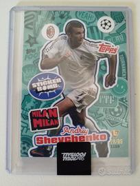 Topps Card Milan Shevchenko numerata 28/99
