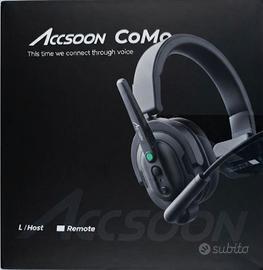 Accsoon CoMo Wireless Intercom Headset - Cuffie