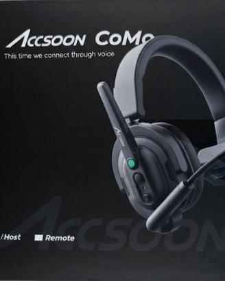 Accsoon CoMo Wireless Intercom Headset - Cuffie