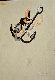 Menu cena dell'addio transatlantico Conte di Savoi