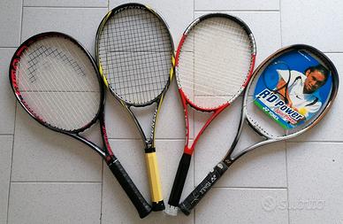 Collezione Racchette Tennis Head/Dunlop/Yonex