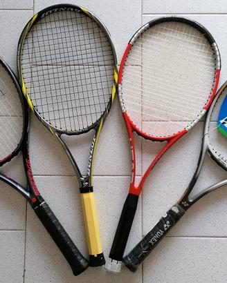Collezione Racchette Tennis Head/Dunlop/Yonex