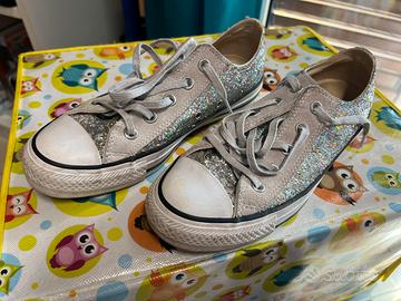 Scarpe converse con brillantini Abbigliamento e Accessori In