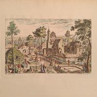 Stampa d'epoca a colori