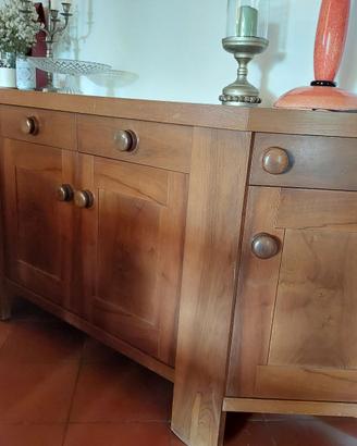 Credenza scantonata Silvio Coppola per Bernini