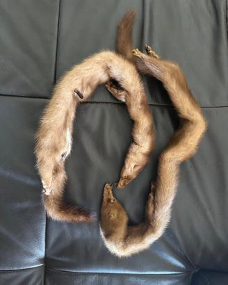 Ermellini coppia sciarpa