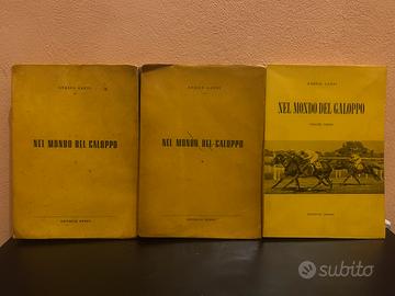 Nel mondo del galoppo - Enrico Canti - 3 vol.