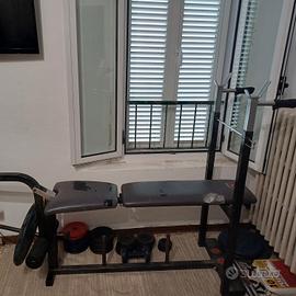 panca pesi multi funzione 