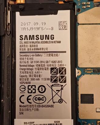 Batteria originale Samsung galaxy A5