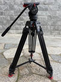 Tripod Sachtler FSB 8 Tripode Cavalletto videocame