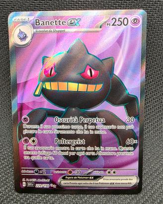 Pokemon Card TCG Banette Ex 229/198 Italiano 