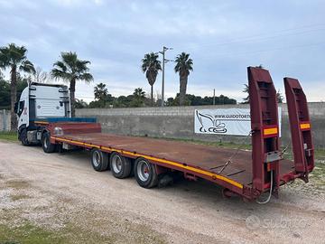 semirimorchio carrellone de angelis 13.60 pneumati