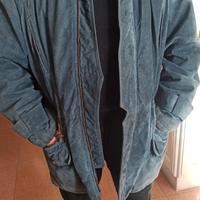 giaccone uomo pelle scamosciata 