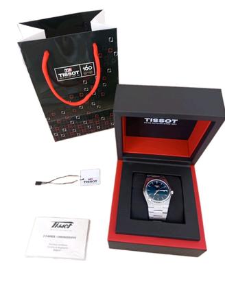 Tissot PRX 40mm Blue Dial Quartz - Brand New Full