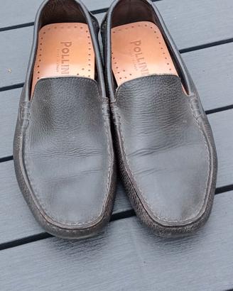 Mocassini Pollini in vera  pelle